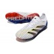 adidas Predator Low Elite Firm Ground White Grey Blue Red