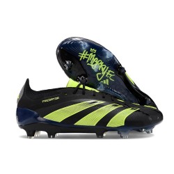 adidas Predator Low Elite Firm Ground Black Green