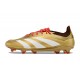 adidas Predator Low Elite Firm Ground Gold White Red