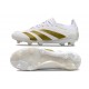 adidas Predator Low Elite Firm Ground White Gold