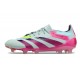 adidas Predator Low Elite Firm Ground Almost Blue Lucid Pink