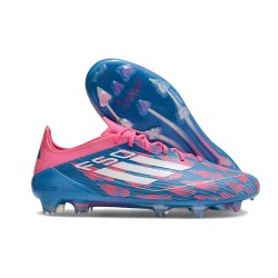 New adidas F50 Elite FG Solar Blue Ftwr White Pink