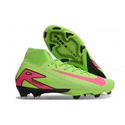 Nike Mercurial Superfly X Elite FG Boots Green Pink