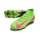 Nike Mercurial Superfly X Elite FG Boots Green Pink