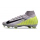 Nike Mercurial Superfly X Elite FG Boots Gray Volt Black