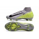 Nike Mercurial Superfly X Elite FG Boots Gray Volt Black