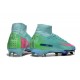 Nike Mercurial Superfly X Elite FG Boots Cosmic Speed 2 - Hyper Turquoise Black