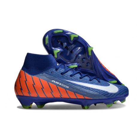 Nike Mercurial Superfly X Elite FG Boots Blue Orange White