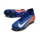 Nike Mercurial Superfly X Elite FG Boots Blue Orange White