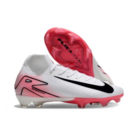 Nike Mercurial Superfly X Elite FG Boots White Red Black