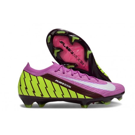 Nike Mercurial Vapor XVI Elite FG Soccer Boot Purple Yellow White