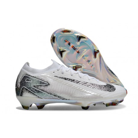 Nike Mercurial Vapor XVI Elite FG Soccer Boot White Black