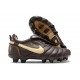 Nike Tiempo Legend X Elite Leather FG Ronaldo Brown Gold