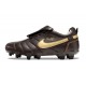 Nike Tiempo Legend X Elite Leather FG Ronaldo Brown Gold