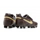 Nike Tiempo Legend X Elite Leather FG Ronaldo Brown Gold