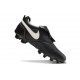 Nike Tiempo Legend X Elite Leather FG Ronaldo Black White