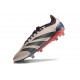 adidas Predator Low Elite FG Vivid Horizon - Platin Metallic Aurora Black Turbo