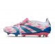 Adidas Predator Elite Foldover Tongue FG Ftwr White Solar Blue Solar Pink