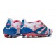 Adidas Predator Elite Foldover Tongue FG Ftwr White Solar Blue Solar Pink