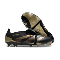 Adidas Predator Elite Foldover Tongue FG Belligold- Core Black Gold Metallic