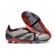 Adidas Predator Elite Foldover Tongue FG Vivid Horizon - Platin Metallic Aurora Black Turbo