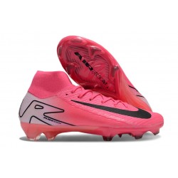 Nike Zoom Mercurial Superfly 10 Elite FG Boots Pink White Black