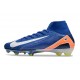 Nike Zoom Mercurial Superfly 10 Elite FG Boots Hyper Royal White Orange