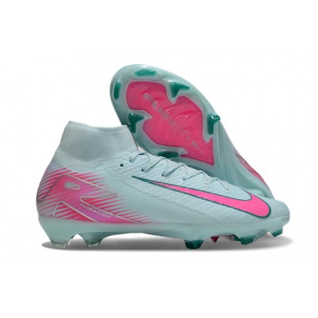 Nike Zoom Mercurial Superfly 10 Elite FG Boots Glacier Blue Pink