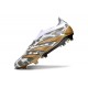 adidas Predator Elite Laceless FG Footwear White Core Black Gold Metallic