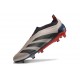 adidas Predator Elite Laceless FG Vivid Horizon Platin Metallic Aurora Black Turbo