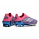 adidas F50+ LL FG Firm Ground Cleats Solar Blue Ftwr White Pink