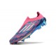 adidas F50+ LL FG Firm Ground Cleats Solar Blue Ftwr White Pink