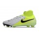 Nike Phantom Luna 2 Elite FG Metallic Silver Black Volt