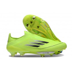 adidas F50+ LL FG Firm Ground Cleats Solar Yellow Black