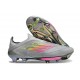 adidas F50+ LL FG Firm Ground Cleats Grey Pink Solar Yellow