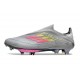 adidas F50+ LL FG Firm Ground Cleats Grey Pink Solar Yellow