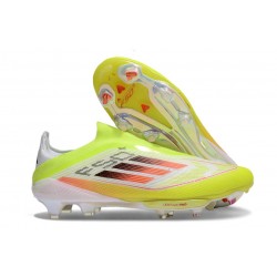 adidas F50+ LL FG Firm Ground Cleats Solar Yellow Black