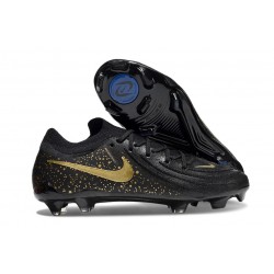 Nike Phantom Luna II Elite Low FG Black Metallic Gold Coin