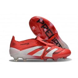 New 2025 Adidas Predator Elite FT FG Lucid Red White Black