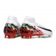 Nike Zoom Mercurial Superfly 10 Elite FG Boots White Black Red