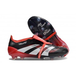 New 2025 Adidas Predator Elite FT FG X MOMENTS Black White Vivid Red