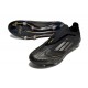 adidas F50 Elite Laceless FG Core Black Iron Met Gold Met