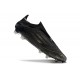 adidas F50 Elite Laceless FG Core Black Iron Met Gold Met