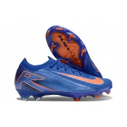 Nike Zoom Mercurial Vapor 16 Elite FG Football Cleats Blue Orange