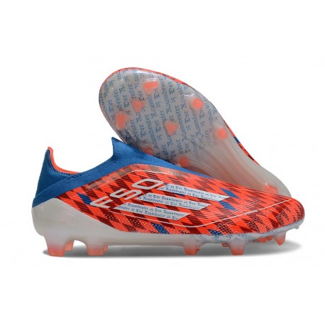 adidas F50 Elite Laceless FG Red White Blue