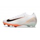 Nike Zoom Mercurial Vapor 16 Elite FG Football Cleats White Orange Black