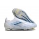 adidas F50 Elite Laceless FG White Blue