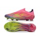 adidas F50 Elite Laceless FG Pink Yellow Purple