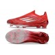 adidas F50 Elite Laceless FG Red Silver