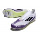 adidas F50 Elite Laceless FG X MESSI Ftwr White Core Black Unity Purple